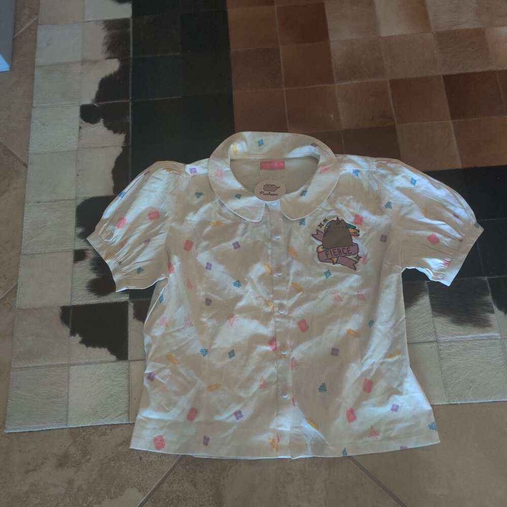 Sarsparilly Pusheen collection top size 3xl New New (fits 1x)